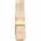 Ekena Millwork Alberta Rough Sawn Timber Gable Bracket, Douglas Fir, 60"W x 25"H x 6"D x 6"F, 10/12 Pitch GBW060X25X0606ALB00RDF - alternate 2